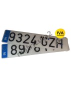 Matrículas Acrílicas Homologadas para Coche y Moto | Envío 24h
