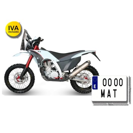 Comprar Matrícula de moto Homologada Online